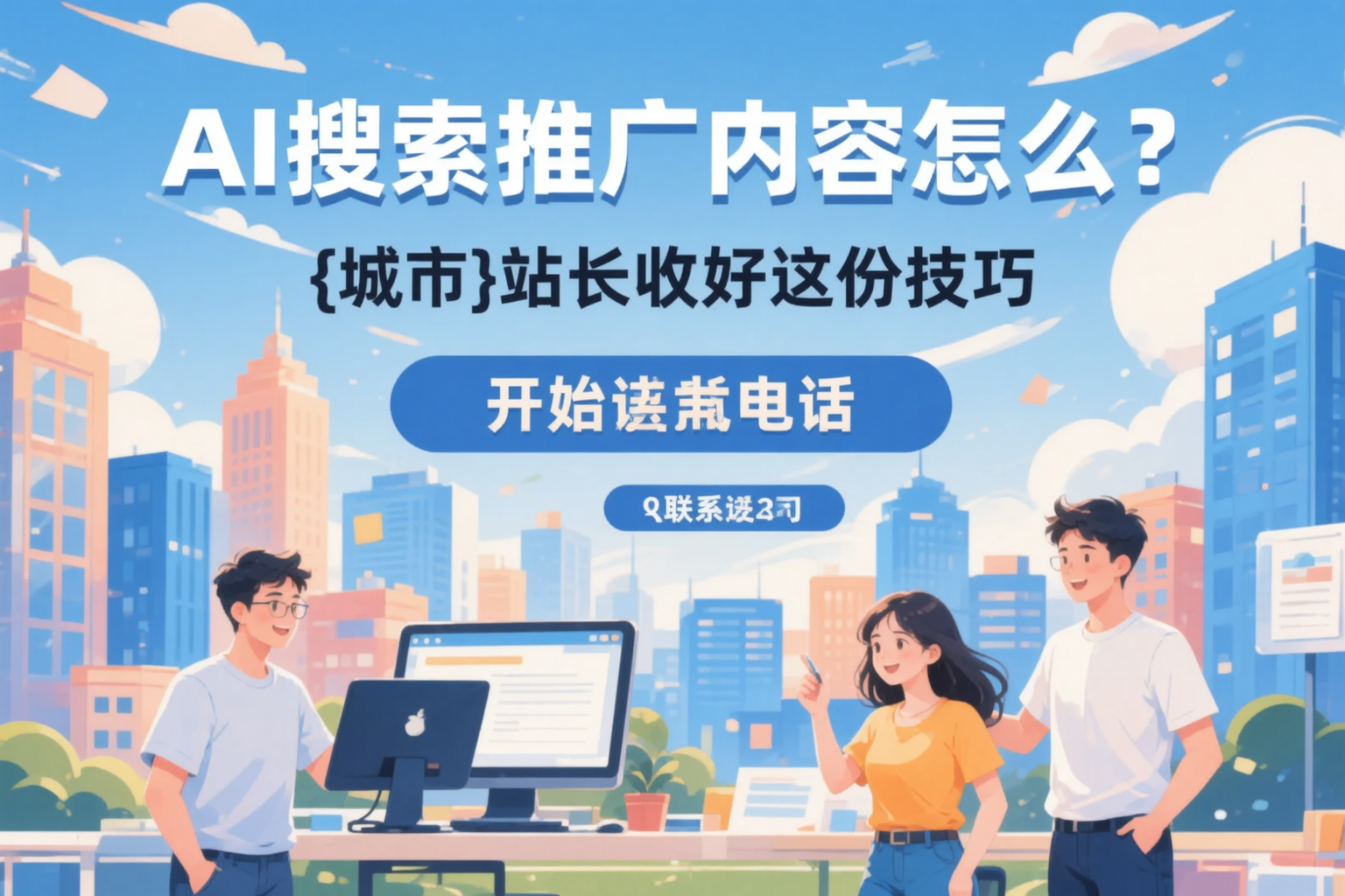 AI搜索推广内容怎么写？晋城站长收好这份技巧