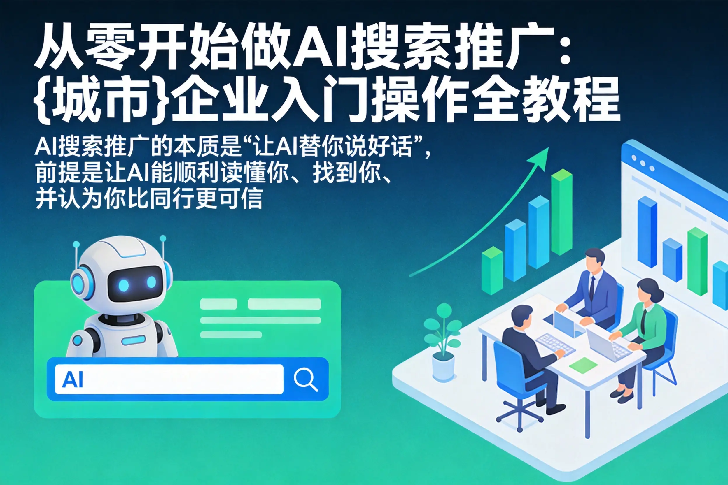 从零开始做AI搜索推广：晋城企业入门操作全教程