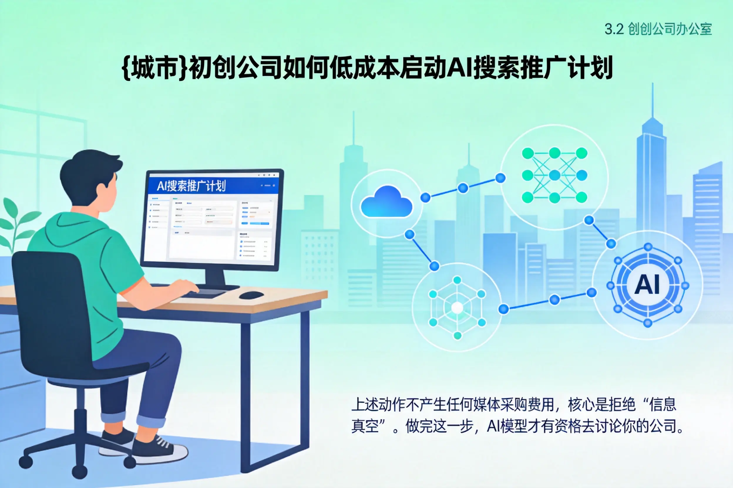 晋城初创公司如何低成本启动AI搜索推广计划