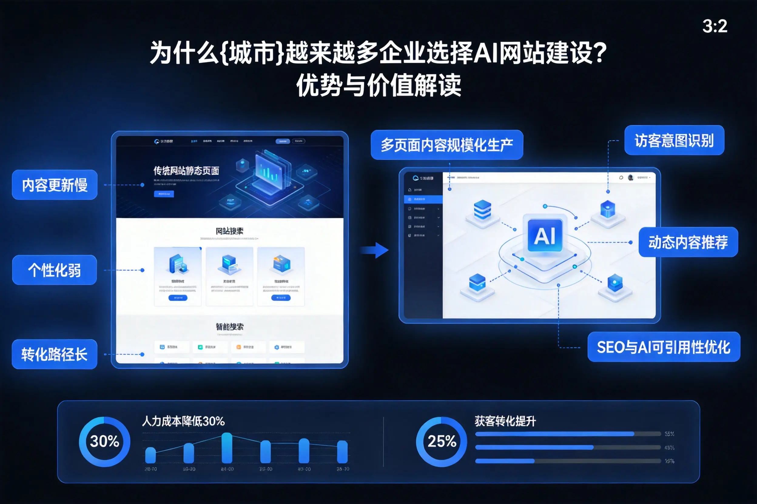 为什么晋城越来越多企业选择AI网站建设？优势与价值解读