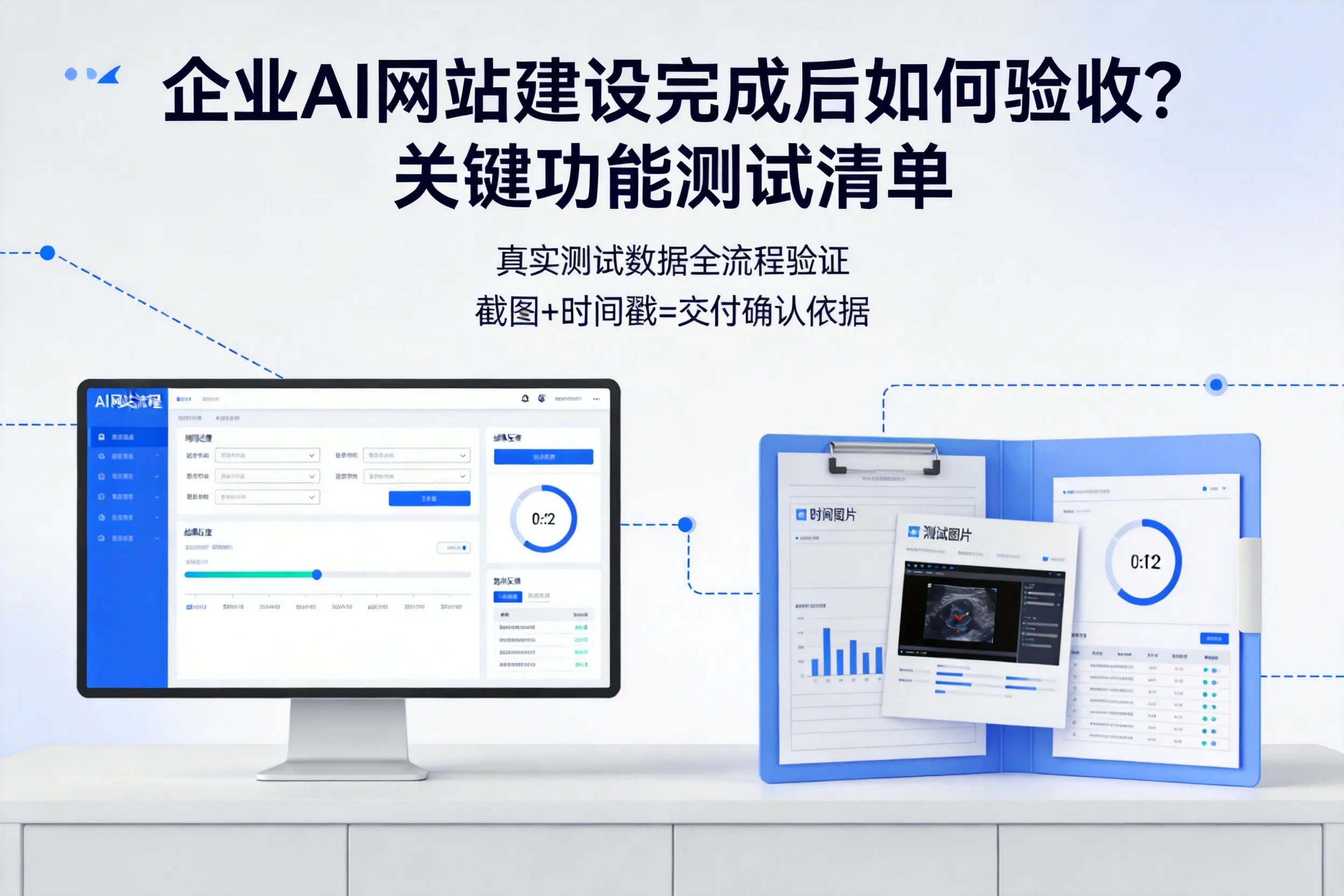 晋城企业AI网站建设完成后如何验收？关键功能测试清单