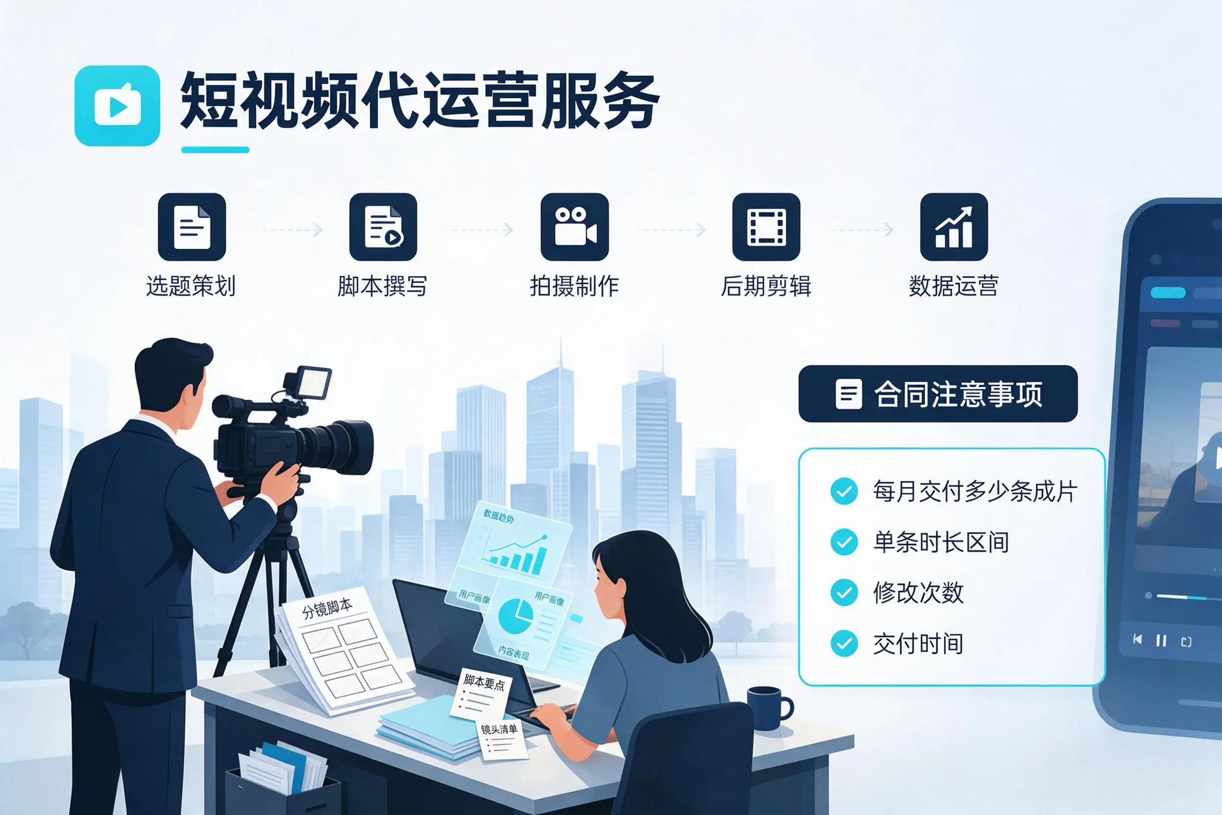 短视频代运营包含哪些服务？晋城企业常见问题科普