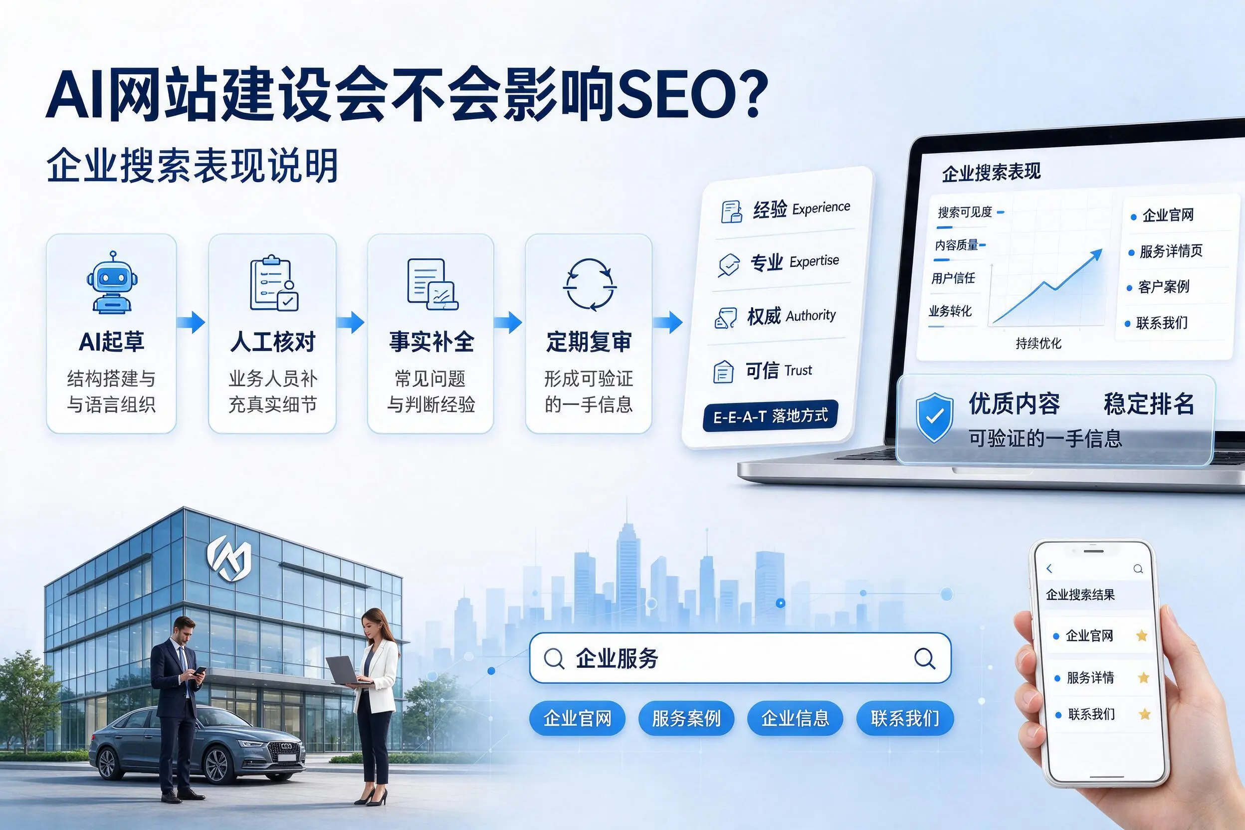 AI网站建设会不会影响SEO?晋城企业搜索表现说明